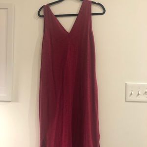 Able V-Neck Midi Dress